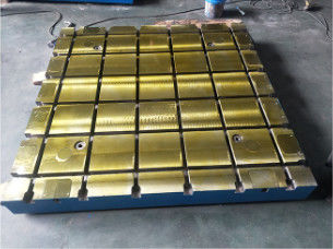 T Slotted 900x600 Cast Iron Welding Table Top For Machine Floor Bed